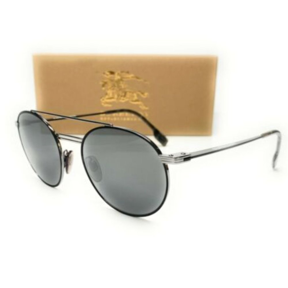 Burberry Men's Silver Matte White Sunglasses!